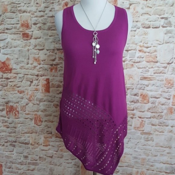 Grace Elements Cutout Sleeveless Top - Picture 1 of 5